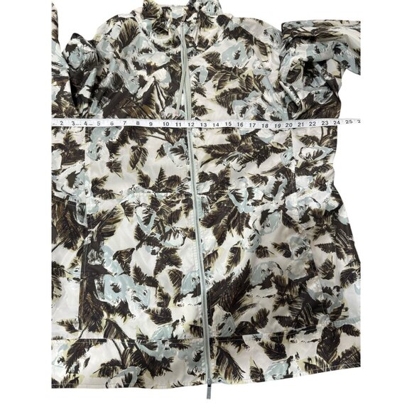 Lafayette 148 Lightweight Baylor Jacket Windbreaker Full-Zip Floral Women Size L - Picture 6 of 8